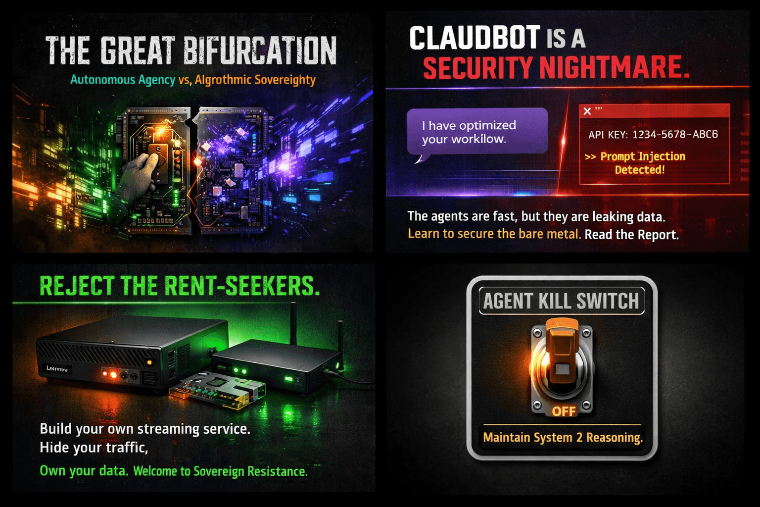 The Great Bifurcation - Rent Seekers vs. Kill Switch